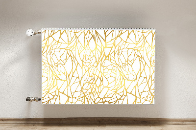 Capa magnética para radiador ornamento de ouro