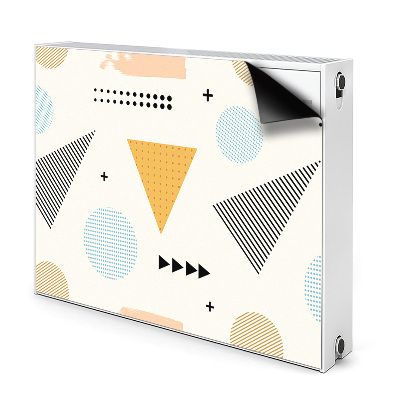 Capa magnética para radiador Formas coloridas