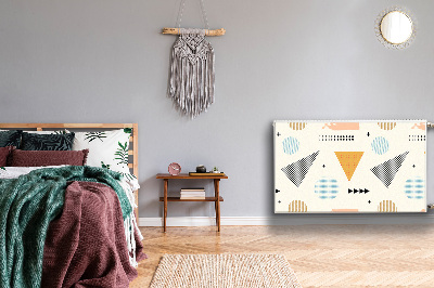 Capa magnética para radiador Formas coloridas