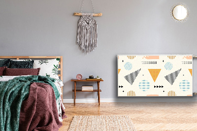 Capa magnética para radiador Formas coloridas