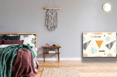 Capa magnética para radiador Formas coloridas