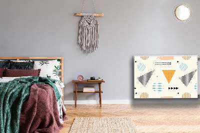 Capa magnética para radiador Formas coloridas