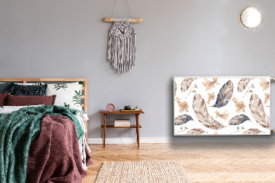 Cobertura magnética para radiador Folhas caindo