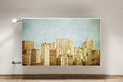 Cobertura magnética para radiador Arranha-céus de Manhattan