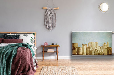 Cobertura magnética para radiador Arranha-céus de Manhattan