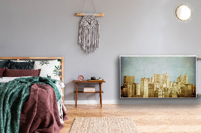 Cobertura magnética para radiador Arranha-céus de Manhattan