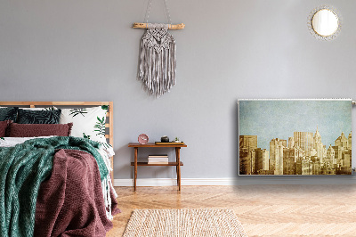 Cobertura magnética para radiador Arranha-céus de Manhattan