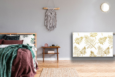 Cobertura magnética para radiador Folhas de palmeira