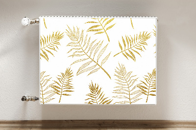 Cobertura magnética para radiador Folhas de palmeira