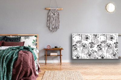 Capa magnética para radiador Flores Glamour