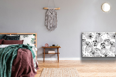 Capa magnética para radiador Flores Glamour