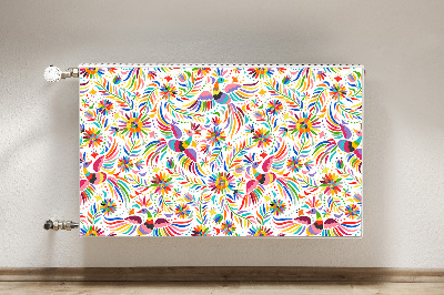 Cobertura magnética para radiador Pássaros