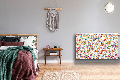 Cobertura magnética para radiador Pássaros