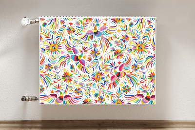 Cobertura magnética para radiador Pássaros