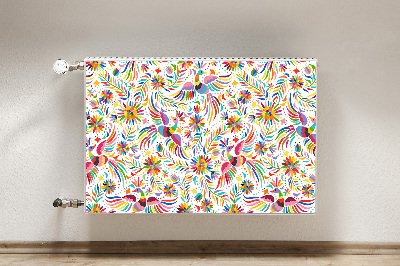 Cobertura magnética para radiador Pássaros