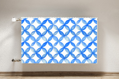 Cobertura magnética para radiador Rodas azuis