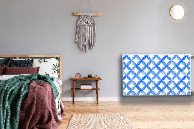 Cobertura magnética para radiador Rodas azuis