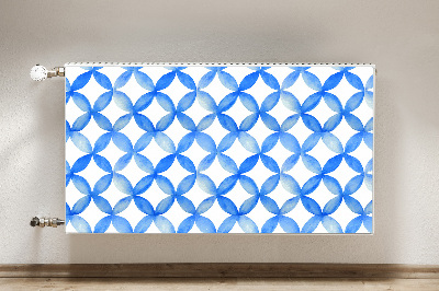 Cobertura magnética para radiador Rodas azuis