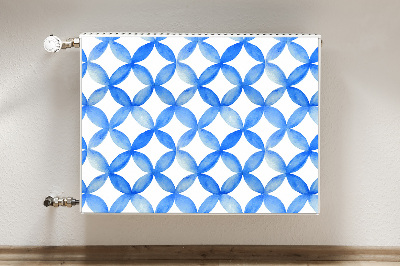 Cobertura magnética para radiador Rodas azuis