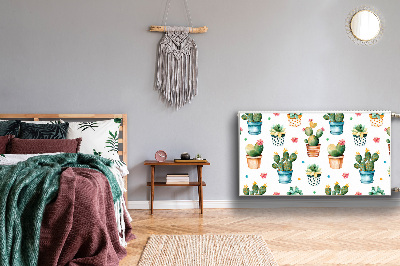 Cobertura magnética para radiador cacto pintado