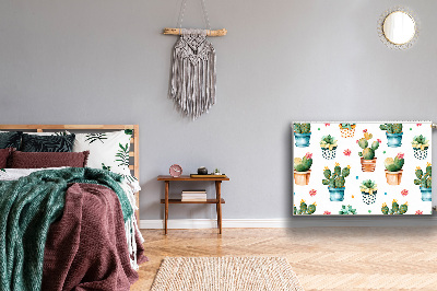 Cobertura magnética para radiador cacto pintado