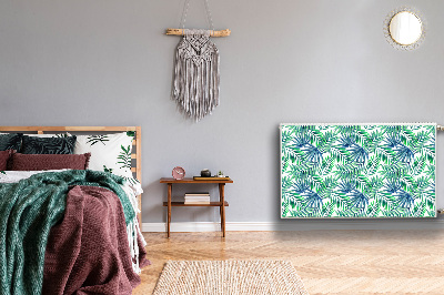 Capa magnética para radiador Folhas pintadas