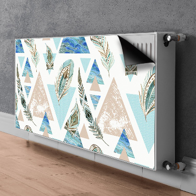 Capa magnética para radiador Triângulos e Penas