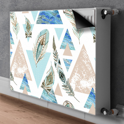 Capa magnética para radiador Triângulos e Penas