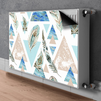 Capa magnética para radiador Triângulos e Penas