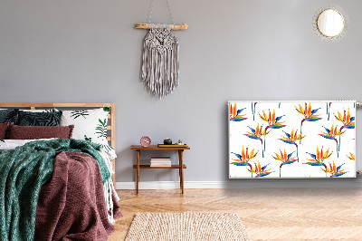 Capa magnética para radiador Flores coloridas