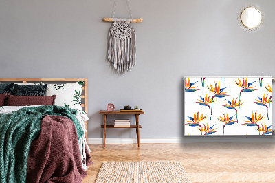 Capa magnética para radiador Flores coloridas