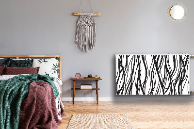 Cobertura magnética para radiador Linhas onduladas