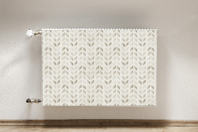 Capa magnética para radiador Vetores dourados