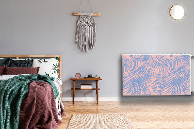 Capa magnética para radiador Folhas de palmeira