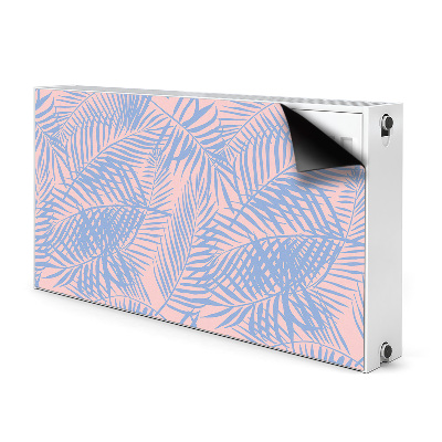 Capa magnética para radiador Folhas de palmeira