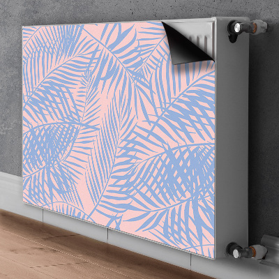 Capa magnética para radiador Folhas de palmeira