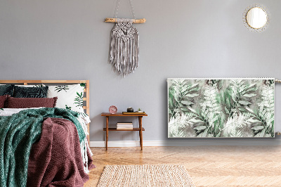 Cobertura magnética para radiador Folhas dos trópicos