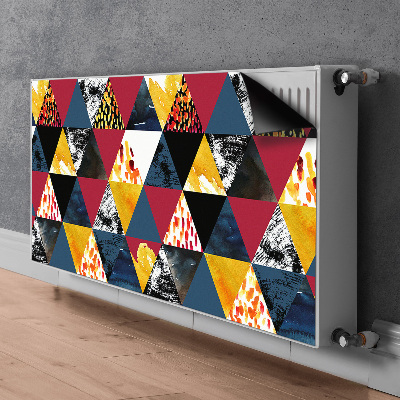Capa magnética para radiador Mosaico triangular