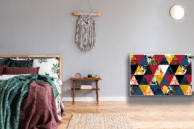 Capa magnética para radiador Mosaico triangular