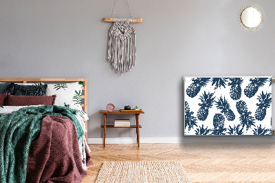 Capa magnética para radiador Abacaxis cinzentos