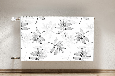 Capa magnética para radiador Folhas sem cor