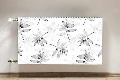 Capa magnética para radiador Folhas sem cor