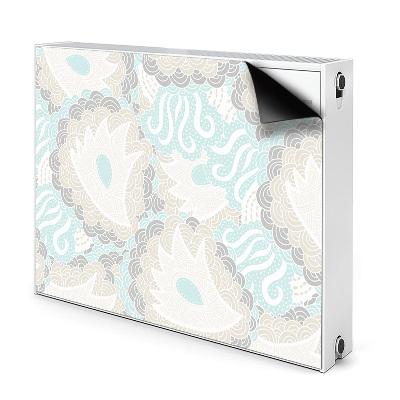 Capa magnética para radiador Flores Pastel