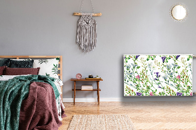 Capa magnética para radiador Flores silvestres