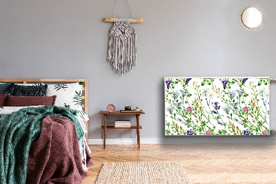 Capa magnética para radiador Flores silvestres