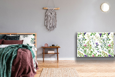 Capa magnética para radiador Flores silvestres