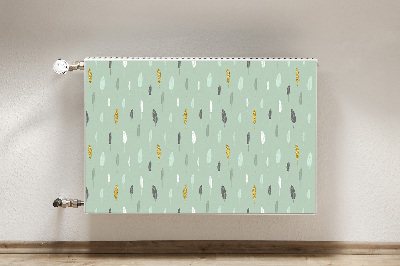 Cobertura magnética para radiador Padrão escandinavo