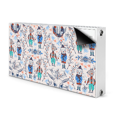 Capa magnética para radiador Animais