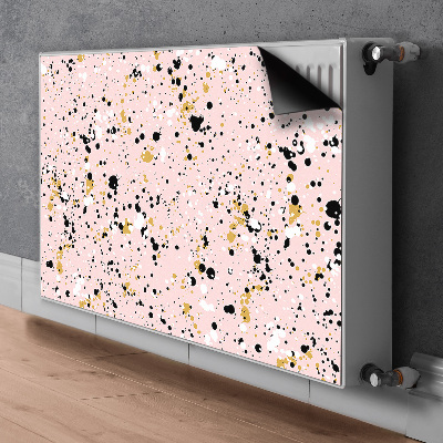 Capa magnética para radiador Manchas de tinta