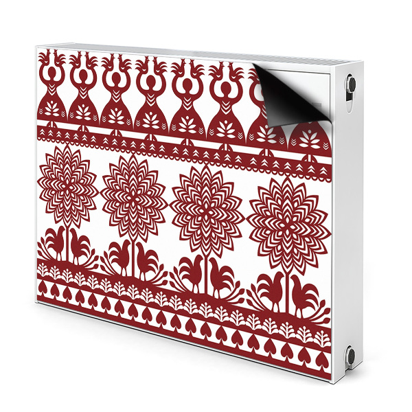 Cobertura magnética para radiador Recortes de Kurpie